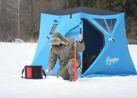 Топ 3 лучших палаток для зимней рыбалки
