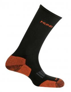 316 Cross Country Skiing носки, 12/15 - чёрный/оранжевый (L 42-45)