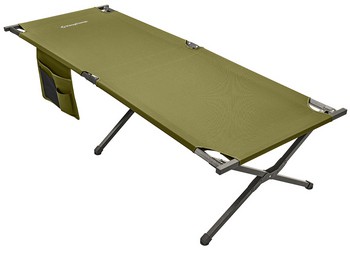 2011 Hard Camping Cot L  кровать скл. сталь (зелёный 205х75х46 )