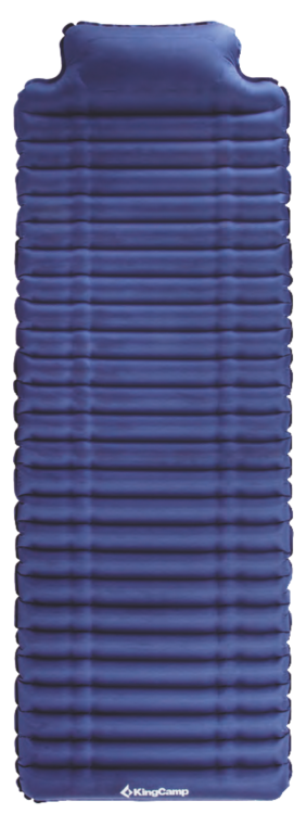 1903 COMFORT LIGHT коврик надувной (синий, 189 х 66 х 7/11 см)