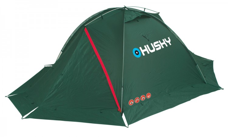 Палатка HUSKY FALCON 2 (темно-зеленый)